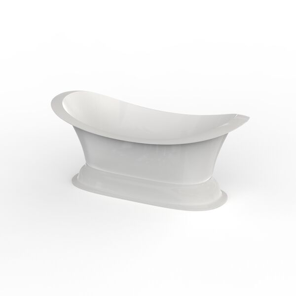 Olympia Ceramica Formosa 2.0 Bathtub + base 3D model — studio render