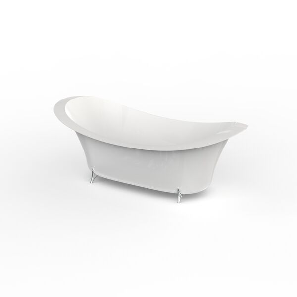 Olympia Ceramica Formosa 2.0 Bathtub + feet 3D model — studio render