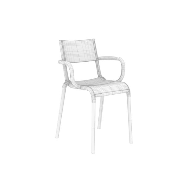 Generic A Chair 3D Model