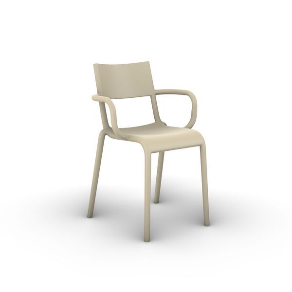 Kartell Generic A Chair 3D model — studio render