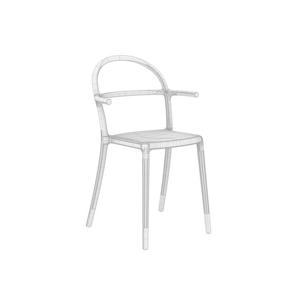 Generic C Chair 3D Model