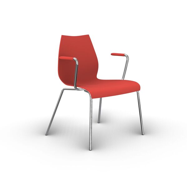 Kartell Maui Armrest Chair 3D model — studio render