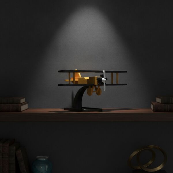 Airplane Ornament 02 - interior view 2