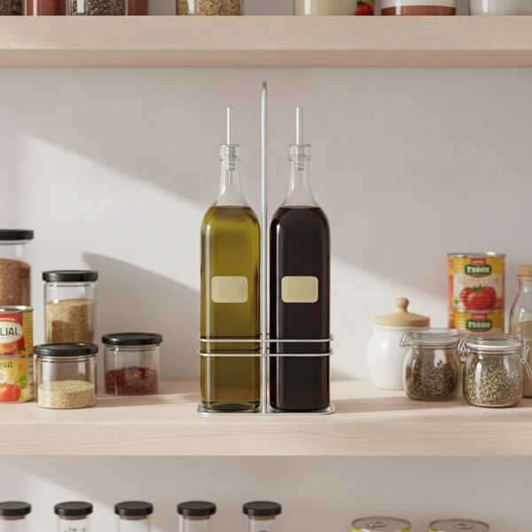 And Vinegar Glass Bottles Oil 01 - interior view 1
