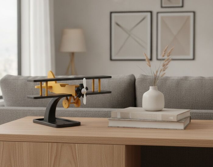 Airplane Ornament 02 3D Model