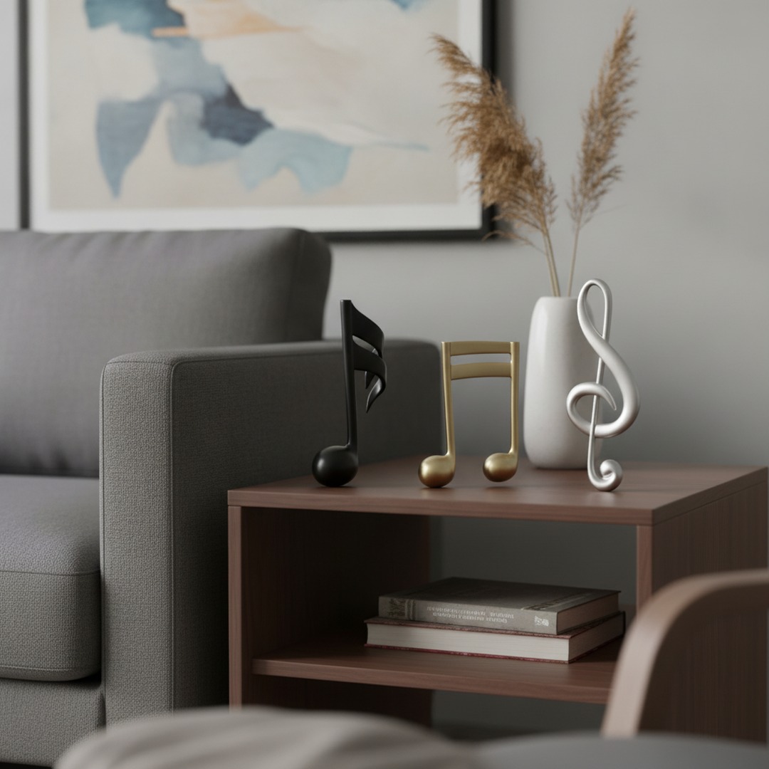 Symbol Figures Musical 3D Model