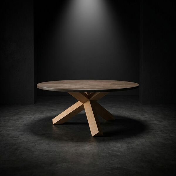 Cassina 452 La Rotonda Table 3D model — studio render