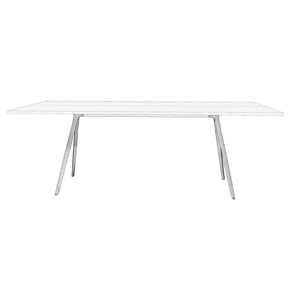 Baguette Table 3D Model