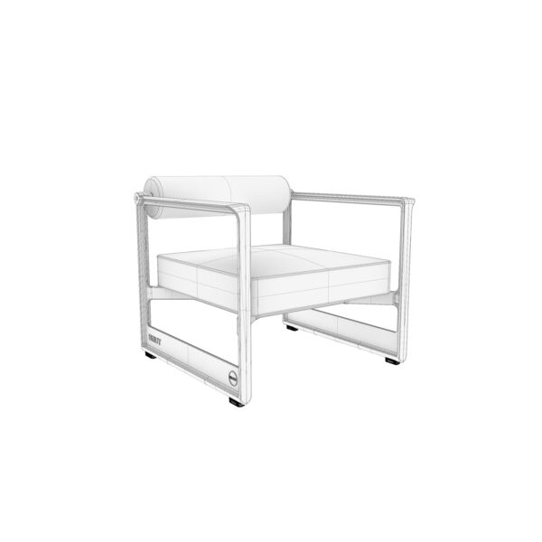 Brut Armchair 3D Model