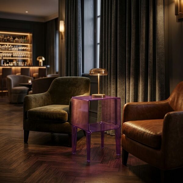 Kartell Small Ghost Buster Side Table 3D model — studio render