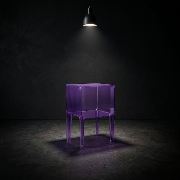 Kartell Small Ghost Buster Side Table 3D model — studio render