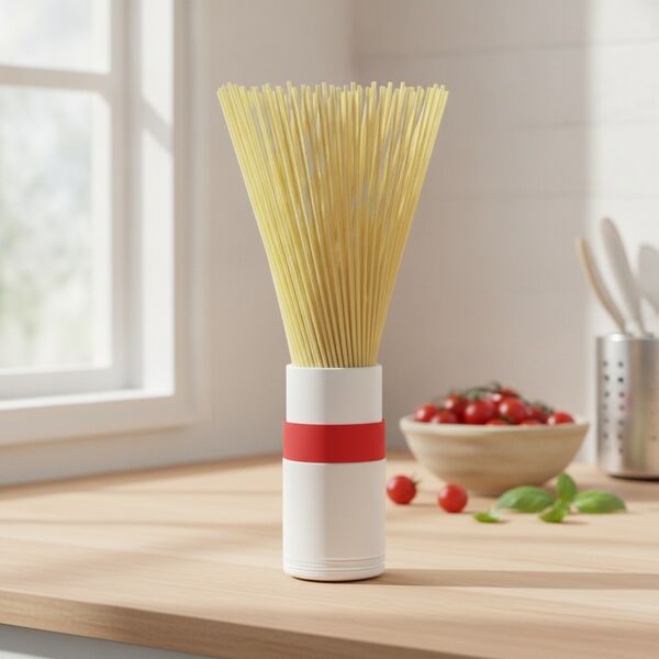 Spaghetti Container White Pasta 01 - interior view 1