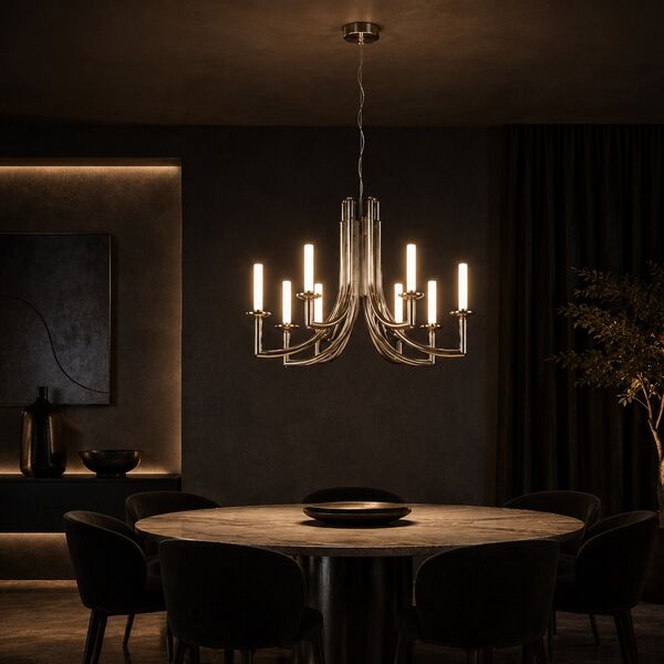 Kartell Khan Chandelier 3D model — studio render