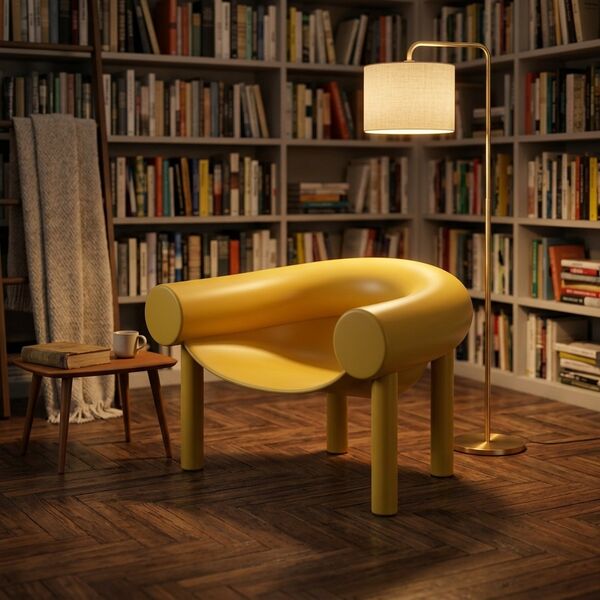 Magis Sam Son Chair 3D model — studio render