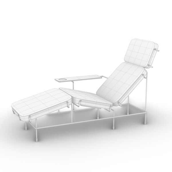 Traffic Chaise Longue 3D Model