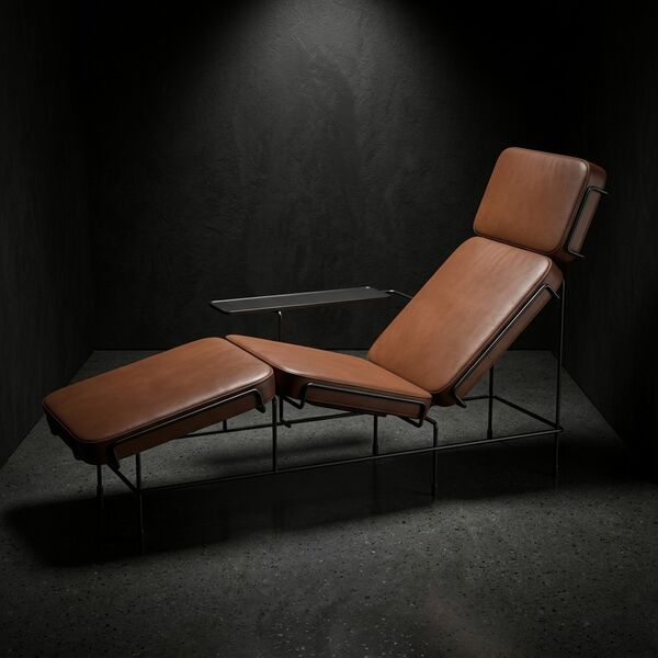 Magis Traffic Chaise Longue 3D model — studio render