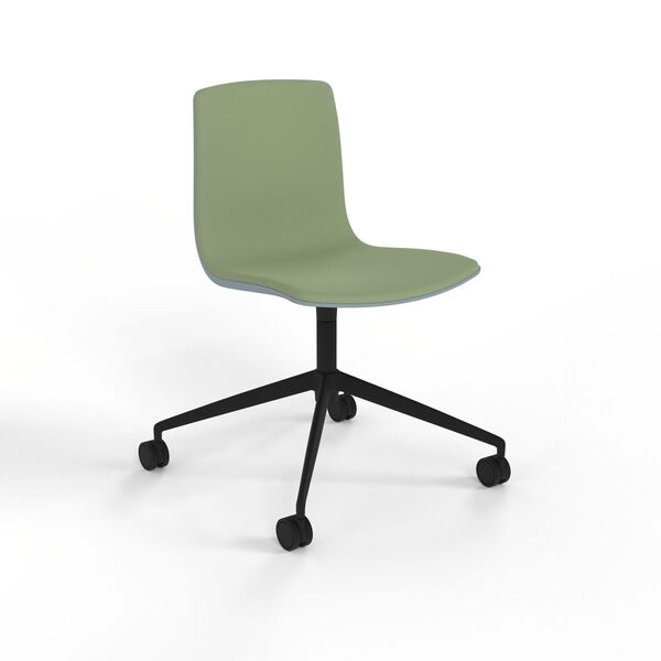 Swivel-Trestle Shell Chair 01 3D model render view