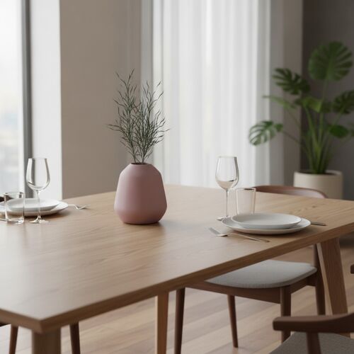 Ceramic Round And Plant Pot 06 3D Model