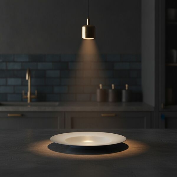 Ceramic Blue Plate 01 - interior view 2