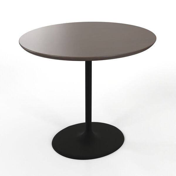 Oval Side Table 01 3D model render view