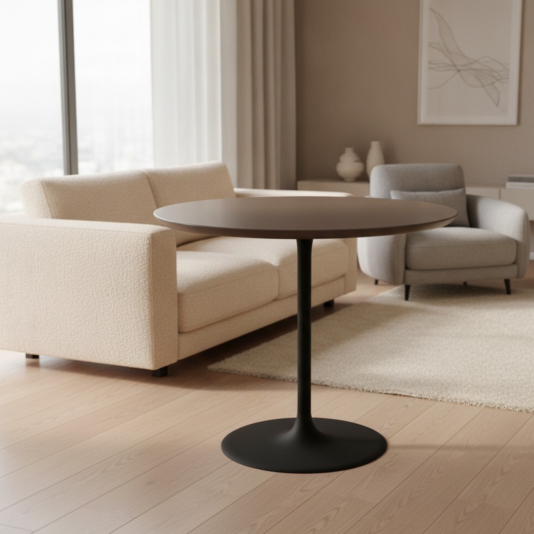 Oval Side Table 01 3D Model