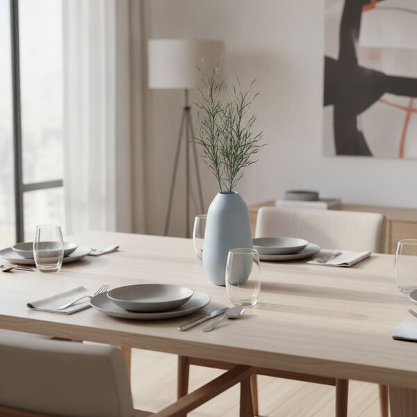 Ceramic Round And Plant Pot 08 - interior view 1