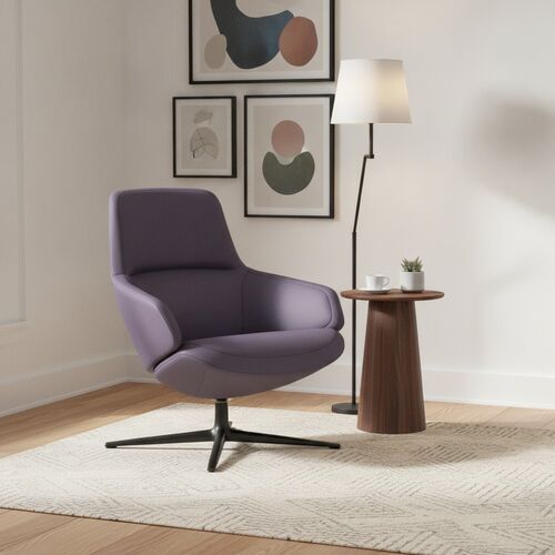 Low-Back Club Armchair 01 3D Model