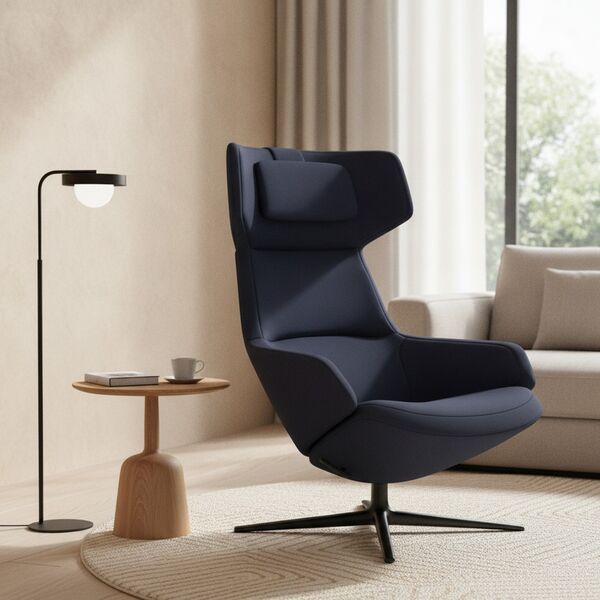 Club Lounge Armchair 01 3D Model
