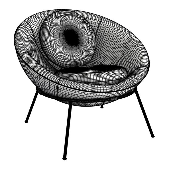 xArper Duna 02 Armchair Woodlegs 4223 - view 1199, Arper