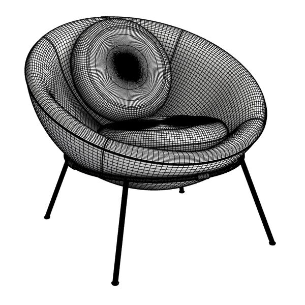 xArper Duna 02 Armchair Woodlegs 4223 - view 1201, Arper