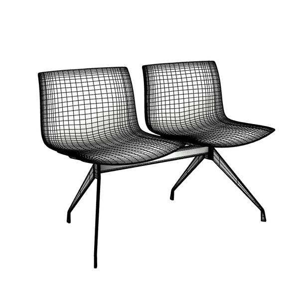 xArper Duna 02 Armchair Woodlegs 4223 - view 1203, Arper