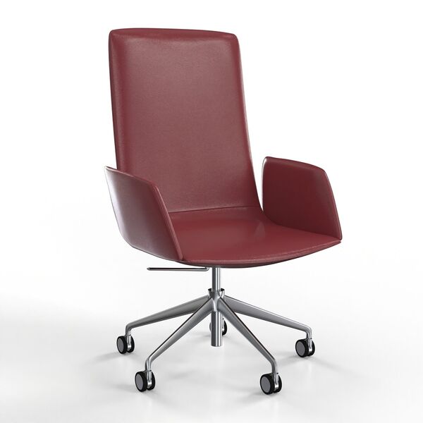 5-Star Office Chair 01 3D model render view