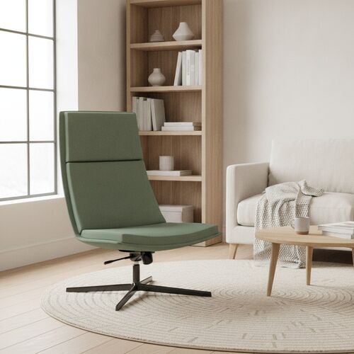 4-Star Soft Lounge Chair 01 3D Model