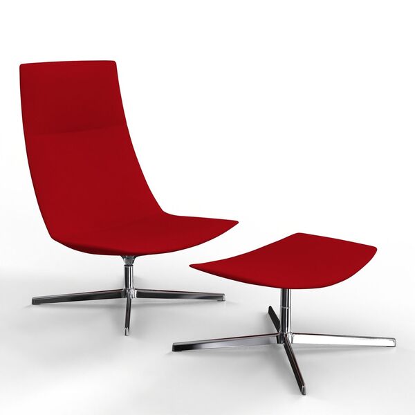 Lounge Chair 02 3D model render view