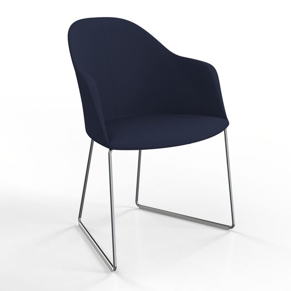 xArper Duna 02 Armchair Woodlegs 4223 - view 1226, Arper