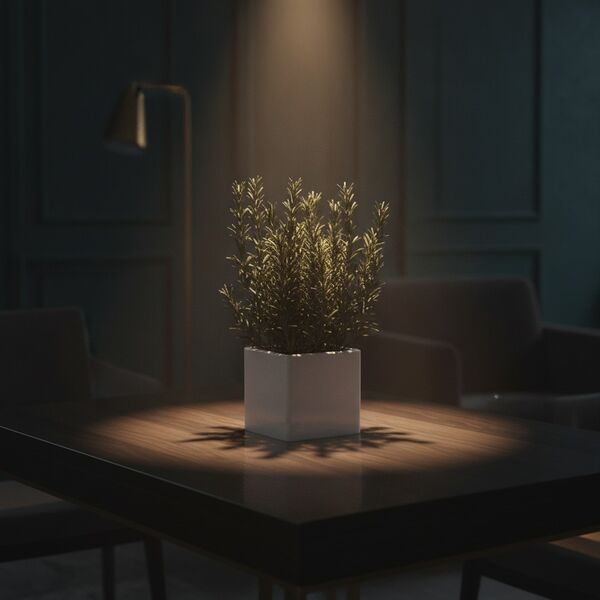 And Plant 17 Rosmary Pot - interior view 2