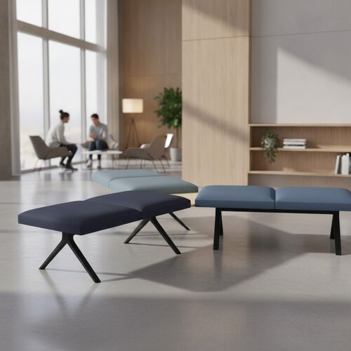 Modular Bench 01 Composition A 3D Model