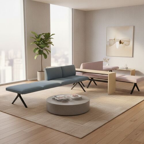 Modular Bench 01 Composition B 3D Model