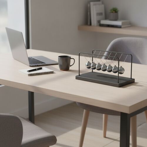 Newton's Pendulum 3D Model
