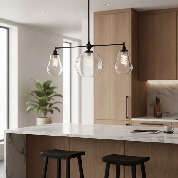Bulb T3 Coil Spiral Light - interior view 1