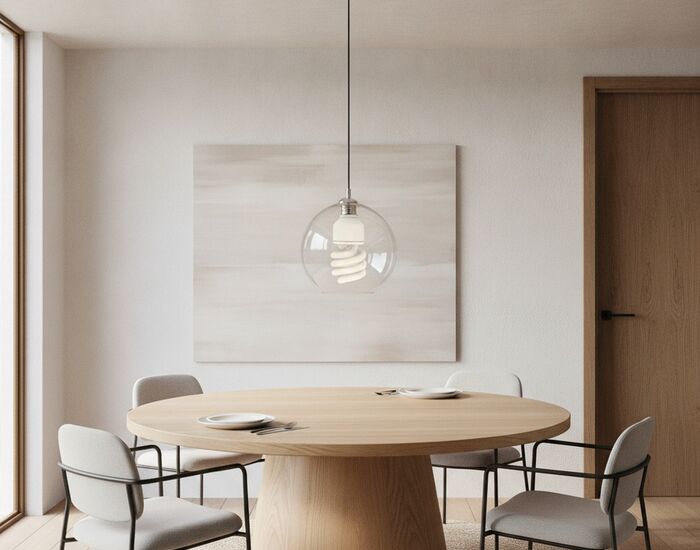 Bulb T3 Coil Spiral Light 3D Model