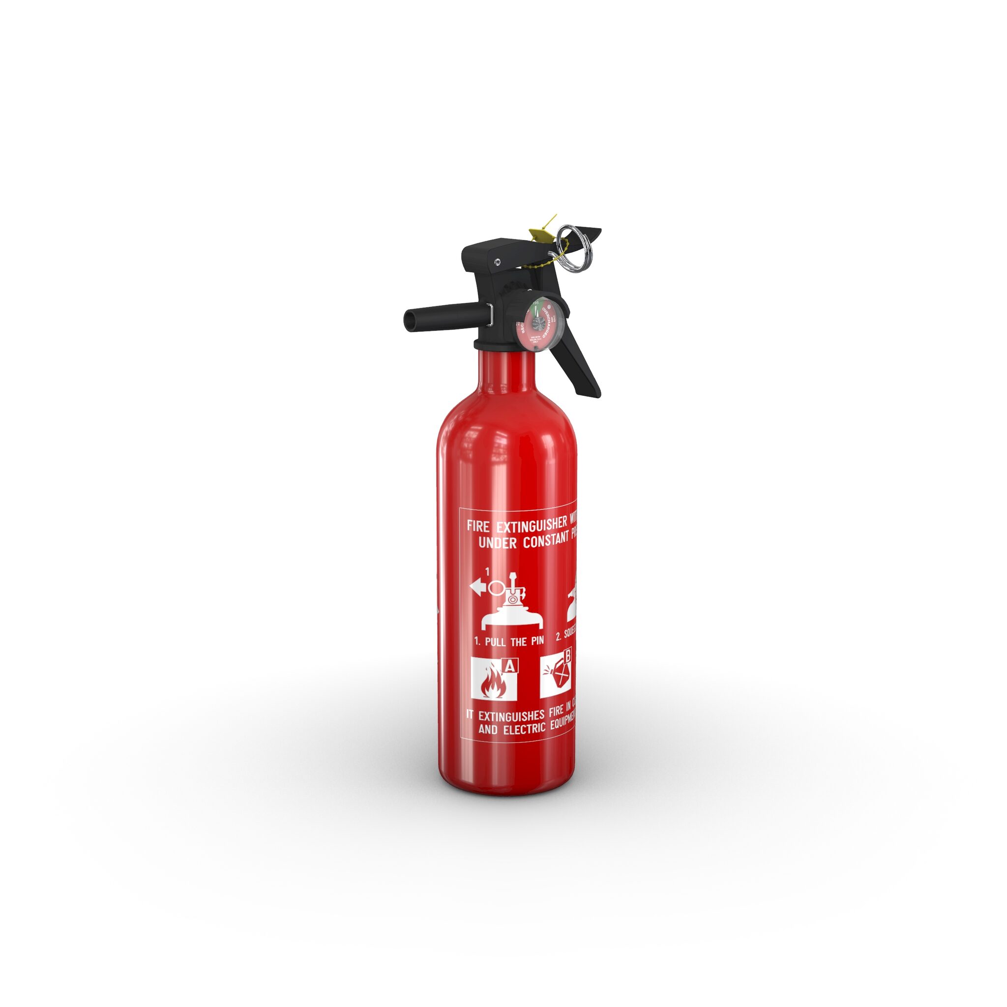 Fire Extinguisher 01 3D Model