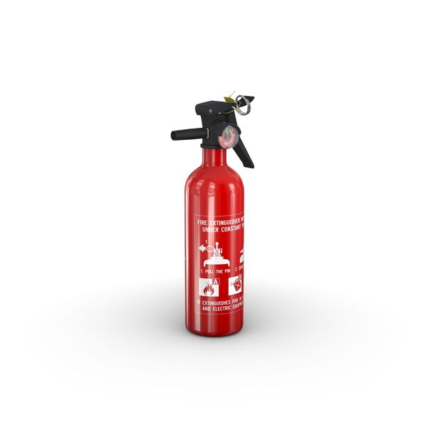 3DModel Unity Fire Extinguisher 01 3D model — styled interior scene