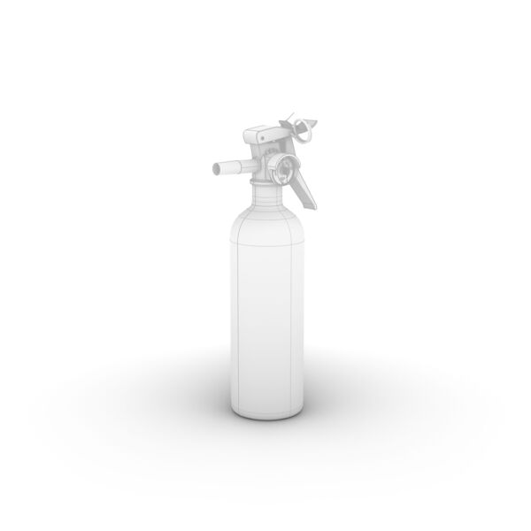 Fire Extinguisher 01 3D Model
