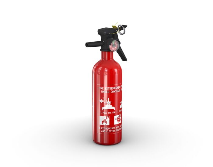 Fire Extinguisher 01 3D Model