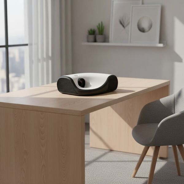 Black And White Projector 01 - interior view 2
