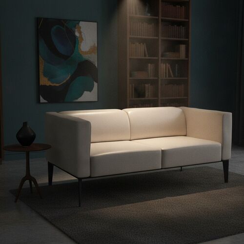2-Seat Lounge Sofa 01 3D Model
