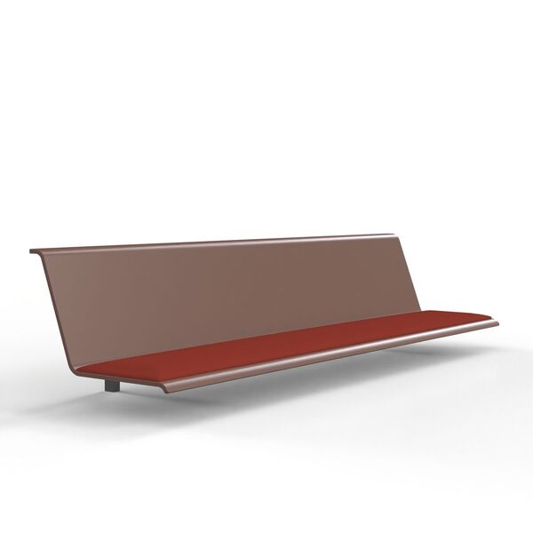 Wall-Mounted Bench 01 3D model render view