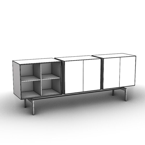 xArper Shaal Sofa 2 Seats 6914 - view 1389, Arper