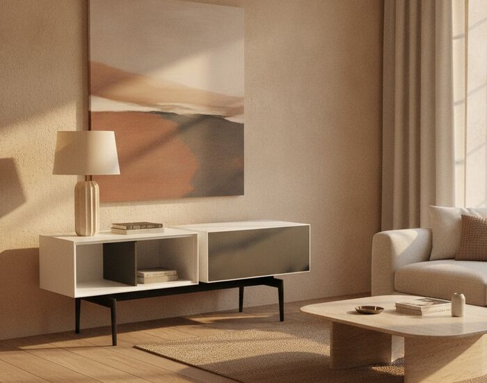 Modular Sideboard 01 Composition 4 3D Model